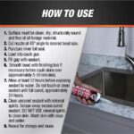 Silicone 9.8 oz. Clear Kitchen and Bath Silicone Caulk - Image 3