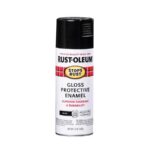 Stops Rust Gloss Black Spray Paint 12 oz - Image 2