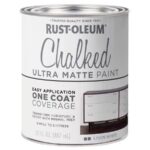 Chalked Ultra Matte Linen White Water-Based Acrylic Chalk Paint 30 oz - Image 2