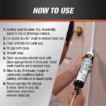 Alex Plus 10.1 oz. White Acrylic Latex Caulk Plus Silicone - Image 3
