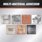 Textured Gray Acrylic Latex Concrete and Mortar Waterproof Sealant 10.1 oz - Image 4