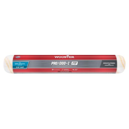Pro/Doo-Z FTP Synthetic Blend 18 in. W X 3/8 in. Paint Roller Cover 1 pk