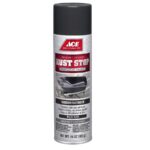 Rust Stop Anti-Corrosion Spray Paint – Satin Black – 15 oz