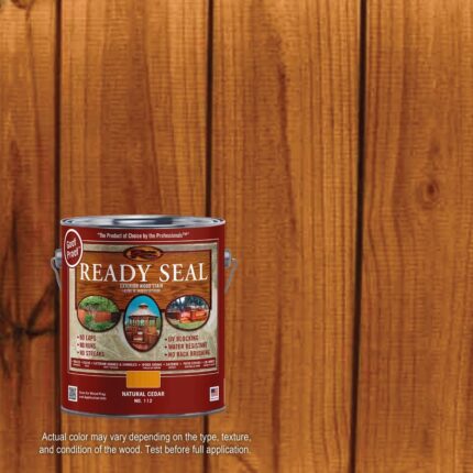 1 gal. Natural Cedar Exterior Wood Stain and Sealer