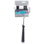 Best Woven Fabric 4 in. W X 3/8 in. Mini Paint Roller with Frame 1 pk