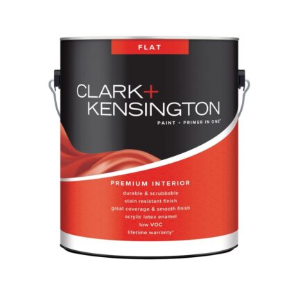 Contractor Pro Interior Flat Black Paint & Primer – 1 Gallon