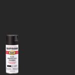 Stops Rust Flat Black Spray Paint 12 oz