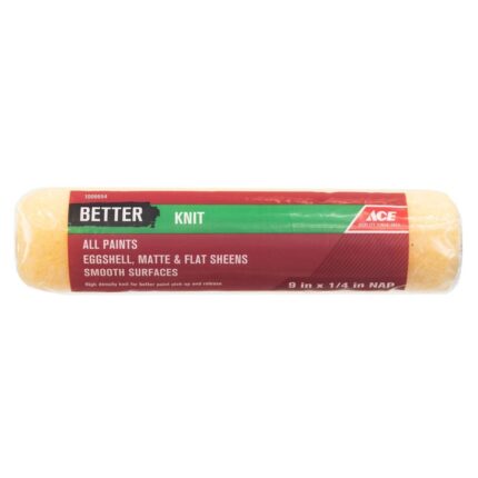 Better Knit 9 in. W X 1/4 in. Paint Roller Cover 1 pk