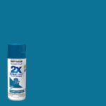 2X Ultra Cover Satin Lagoon Blue Spray Paint – 12 oz