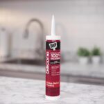 Silicone 9.8 oz. Clear Kitchen and Bath Silicone Caulk - Image 6