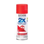 2X Ultra Cover Satin Poppy Red Spray Paint – 12 oz - Image 2