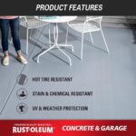 1 Gal. Battleship Gray Satin 1-Part Epoxy Concrete Floor Interior/Exterior Paint - Image 5