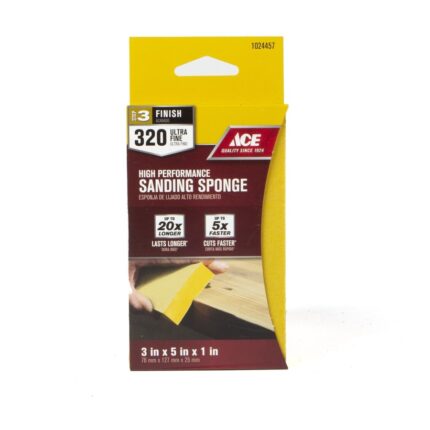 320-Grit Extra Fine Sanding Sponge