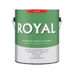 Exterior Flat Ultra White Tint Base Paint – 1 Gallon
