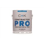 Contractor Pro Interior Eggshell Ultra White Base Paint & Primer – 1 Gallon