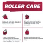 Best Woven Fabric 6 in. W X 3/8 in. Mini Paint Roller with Frame 1 pk - Image 6