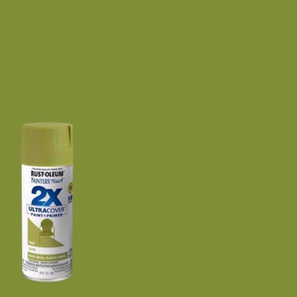 2X Ultra Cover Satin Eden Green Spray Paint – 12 oz