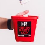 Handy Paint Cup with Lid and Magnetic Brush Rest - Image 6