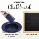 Specialty Flat Black Acrylic Chalkboard Paint 30 oz - Image 4