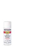 Stops Rust Satin White Spray Paint 12 oz