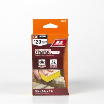 120-Grit Medium Sanding Sponge