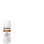 Stops Rust Flat White Spray Paint 12 oz