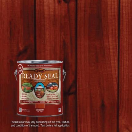 1 gal. Mahogany Exterior Wood Stain and Sealer