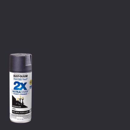 2X Ultra Cover Flat White Spray Paint – 12 oz