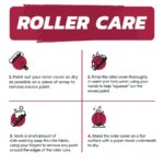 Better Knit 9 in. W X 1/4 in. Paint Roller Cover 1 pk - Image 7