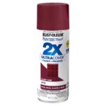 2X Ultra Cover Satin Claret Wine Spray Paint – 12 oz - Image 2