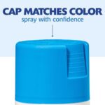 2X Ultra Cover Satin Oasis Blue Spray Paint – 12 oz - Image 7