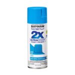 2X Ultra Cover Satin Oasis Blue Spray Paint – 12 oz - Image 2