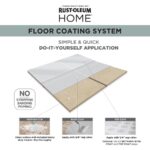 Home Interior Floor Coating Kit, Matte White 1 Quarts (Pack of 2) - Image 6