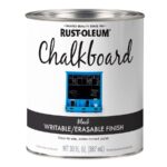 Specialty Flat Black Acrylic Chalkboard Paint 30 oz - Image 2