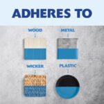 2X Ultra Cover Satin Wild Blue Spray Paint – 12 oz - Image 5