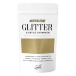 Subtle Shimmer Decorative Glitter Flakes – Gold – 70g Pouch