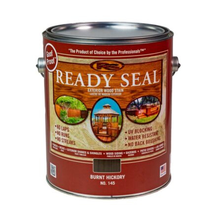 1 Gal. Burnt Hickory Exterior Wood Stain and Sealer