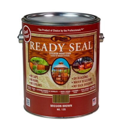 1 Gal. Mission Brown Exterior Wood Stain and Sealer