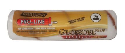 Glossdel Plus Woven Roller Cover  -  9 in × 1/2 in