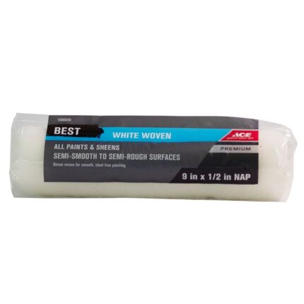 Best Woven 9 in. W X 1/2 in. Paint Roller Cover 1 pk