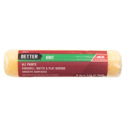 Better Knit 9 in. W X 1/4 in. Paint Roller Cover 1 pk