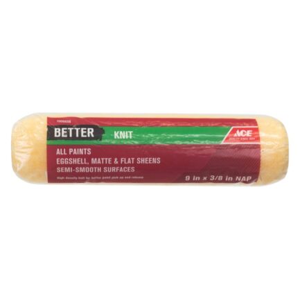 Better Knit 9 in. W X 3/8 in. Paint Roller Cover 1 pk