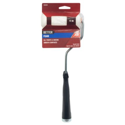 Better Foam 4 in. W Mini Trim Roller with Frame 1 pk