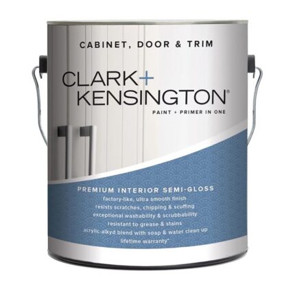 Cabinet, Door & Trim Semi-Gloss Neutral Base Paint  -  1 Gallon