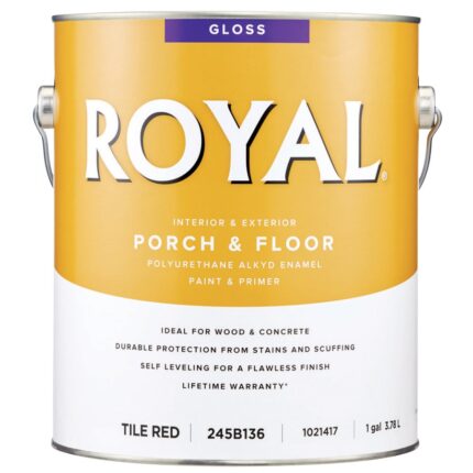 Porch & Floor Alkyd Enamel Gloss Tile Red  -  1 Gallon