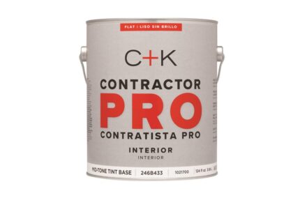 Contractor Pro Interior Flat Mid-Tone Base Paint & Primer  -  1 Gallon
