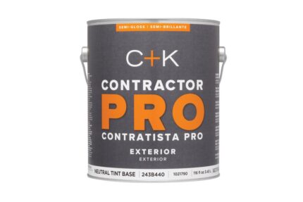 Contractor Pro Exterior Semi-Gloss Neutral Base Paint & Primer  -  1 Gallon