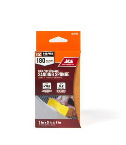 180-Grit Fine Sanding Sponge