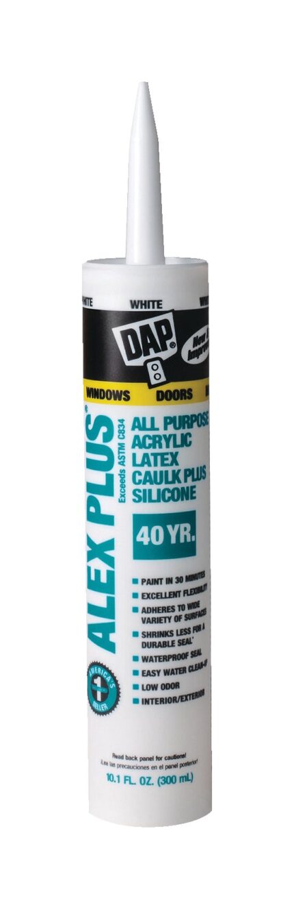 Alex Painter's 10.1 oz. White All-Purpose Acrylic Latex Caulk