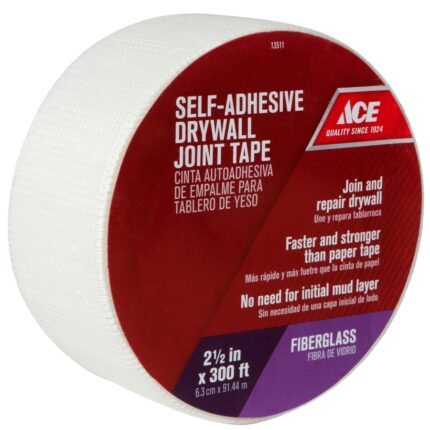 Self-Adhesive Fiberglass Drywall Tape  -  2-1/2 in × 300 ft